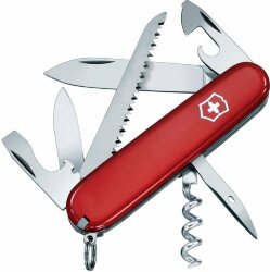 Офицерский нож Victorinox CAMPER 91, красный