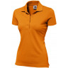  Рубашка поло US Basic First женская, оранжевый, размер 2XL (54)