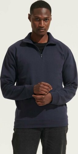 Толстовка унисекс Conrad, темно-синяя, 3XL