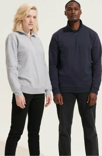 Толстовка унисекс Conrad, темно-синяя, 3XL