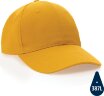 Бейсболка XD Collection Impact из переработанного хлопка AWARE™, 6 клиньев, 280 г/м2, желтый