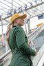 Бейсболка XD Collection Impact из переработанного хлопка AWARE™, 6 клиньев, 280 г/м2, желтый