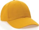 Бейсболка XD Collection Impact из переработанного хлопка AWARE™, 6 клиньев, 280 г/м2, желтый