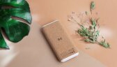 Беспроводное зарядное устройство Cork Power 10000 mAh, бежевый