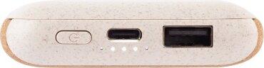 Беспроводное зарядное устройство Cork Power 10000 mAh, бежевый