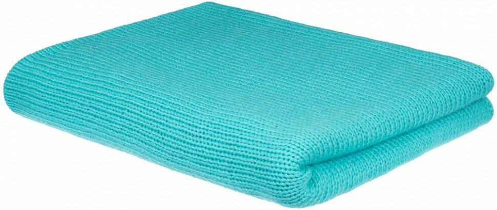 Плед Very Marque Knitly, лазурный