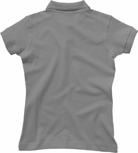 Рубашка поло Slazenger Backhand женская, серый/белый, размер 2XL