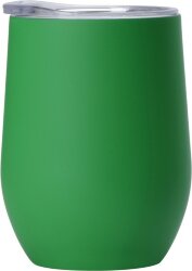 Термокружка Sense Gum, soft-touch, непротекаемая крышка, 370мл, крафтовая упаковка, зеленый