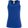 Майка женская Sol's Sporty TT Women, ярко-синяя, размер L