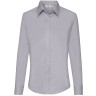 Рубашка женская LONG SLEEVE OXFORD SHIRT LADY-FIT 135, серый, L