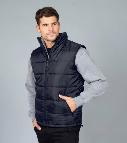 Жилет утеплённый NEW SHANGHAI 180, темно-синий, 3XL