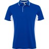 Спортивная футболка поло MONTMELO мужская, королевский синий/белый XL
