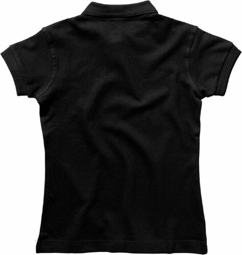 Рубашка поло Slazenger Backhand женская, черный/белый, размер 2XL