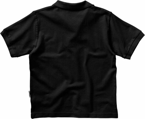 Рубашка поло Slazenger Forehand детская, черный, размер 10