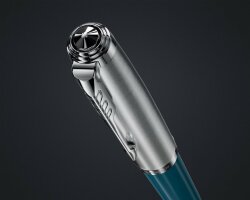 Шариковая ручка Parker 51 CORE TEAL BLUE CT, стержень: M, цвет чернил: black, в подарочной упаковке