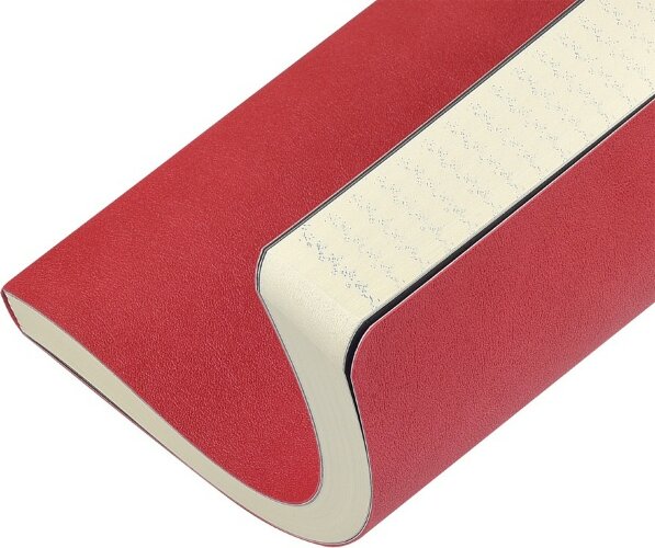 Ежедневник недатированный А5 Megapolis Classic Flex, красный