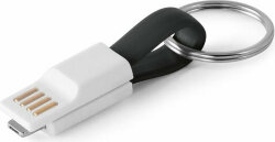 RIEMANN. USB-кабель с разъемом 2 в 1, Черный