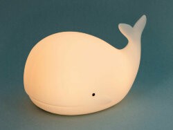 Ночник KIANA Whale, белый