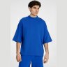 Футболка оверсайз унисекс T9, синяя, XL/2XL
