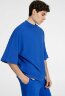 Футболка оверсайз унисекс T9, синяя, XL/2XL