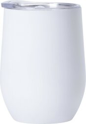 Термокружка Vacuum mug C1, soft touch, 370 мл, белый