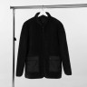 Куртка унисекс Manevr Oblako, черная, размер XS/S