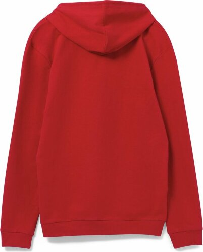 Толстовка с капюшоном унисекс Hoodie, красная, XL