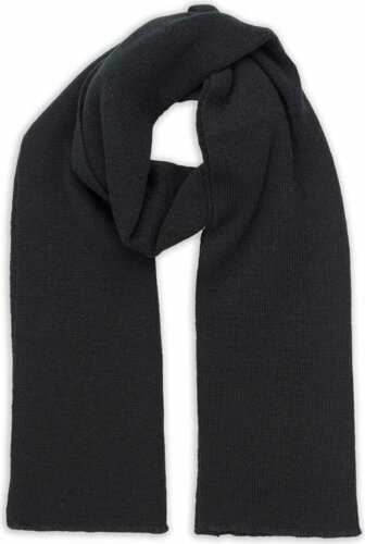 Шарф вязаный WIND SCARF, черный