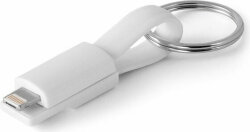 RIEMANN. USB-кабель с разъемом 2 в 1, Белый