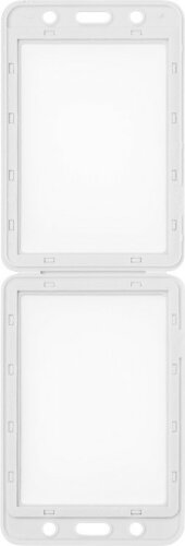 Держатель для бейджа Haven Transparent, белый