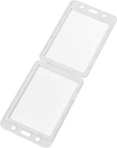 Держатель для бейджа Haven Transparent, белый