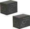 Bluetooth колонка-подставка Rock 3Вт с беспроводным зарядным устройством и подсветкой логотипа, черный