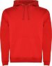 Толстовка с капюшоном Roly Urban мужская, красный, размер 3XL (62)