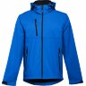 Куртка софтшелл мужская TH Clothes Zagreb, ярко-синяя, размер L