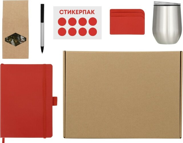 Welcome pack Warm welcome, красный