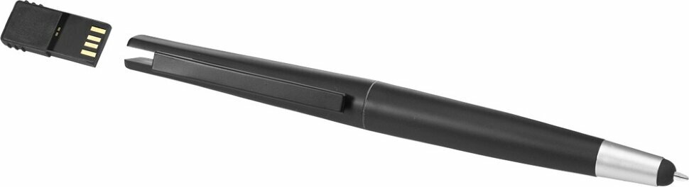 Ручка-стилус шариковая Naju с флеш-картой USB 2.0 на 4 Гб.