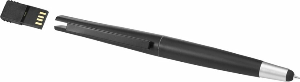 Ручка-стилус шариковая Naju с флеш-картой USB 2.0 на 4 Гб.