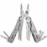 Мультитул Stinger, 105 мм, 14 функций, сталь, серебристый, в комплекте нейлоновый чехол