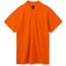 Рубашка поло мужская Sol's Summer 170, оранжевая, размер XS