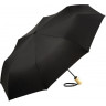 Зонт складной FARE 5429 OkoBrella из бамбука, полуавтомат, черный