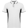 Спортивная футболка поло MONTMELO мужская, белый/черный XL