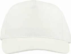 Бейсболка START FIVE, 5 клиньев, застежка на липучке, белый, универсальный