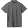 Рубашка поло мужская Sol's Spring 210, темно-серая, размер XXL
