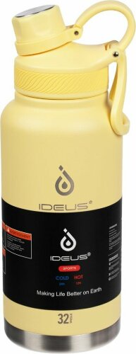 Термобутылка Ideus Fujisan XL, желтая