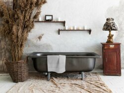 Полотенце Molan, среднее, светло-серое