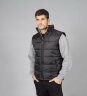 Жилет утеплённый NEW SHANGHAI 180, черный, XL