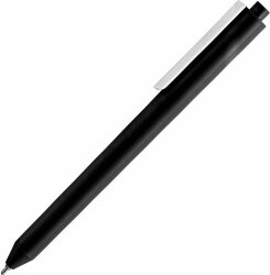 Ручка шариковая Pigra P03 Mat, черная с белым