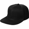 Бейсболка Molti Snapback с прямым козырьком, черная