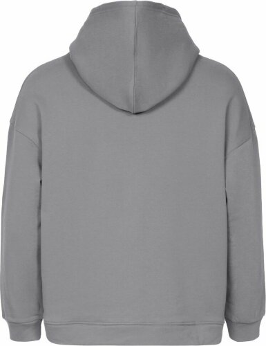 Худи оверсайз унисекс Molti Outshine, серое, размер XL/2XL