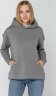 Худи оверсайз унисекс Molti Outshine, серое, размер XL/2XL